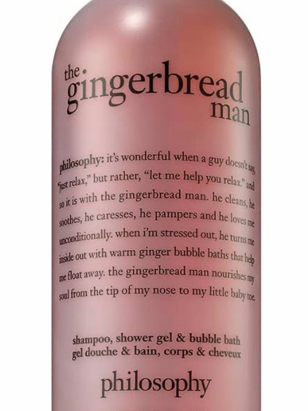 Philosophy The Gingerbread man